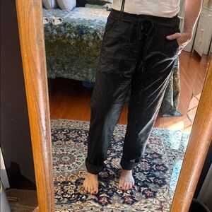 Women's Black Drawstring Pants